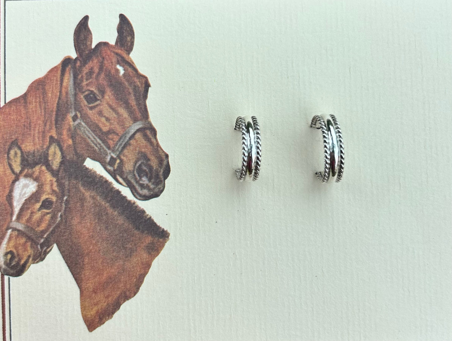 Rope Hoop Earrings
