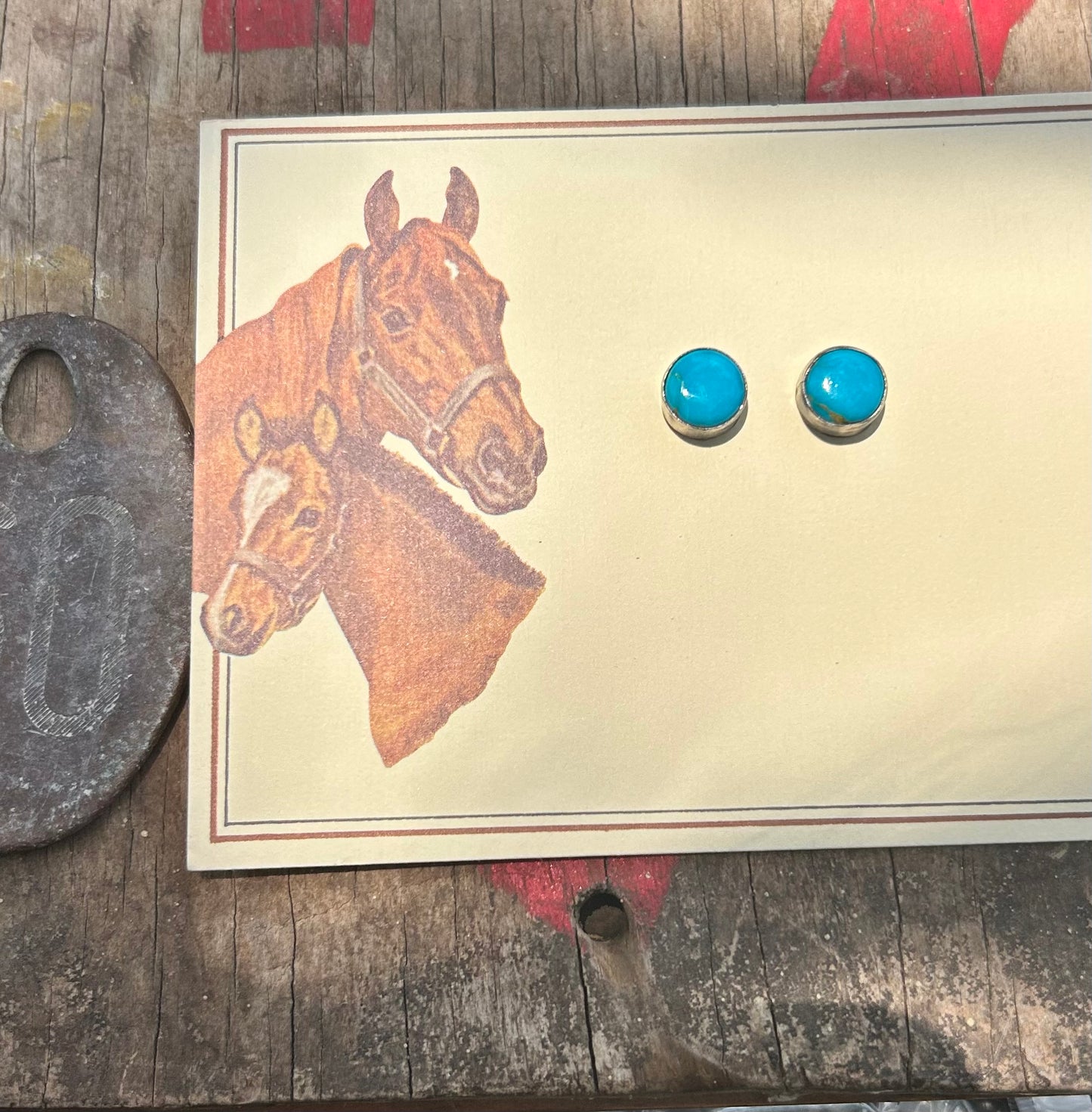 Turquoise Studs